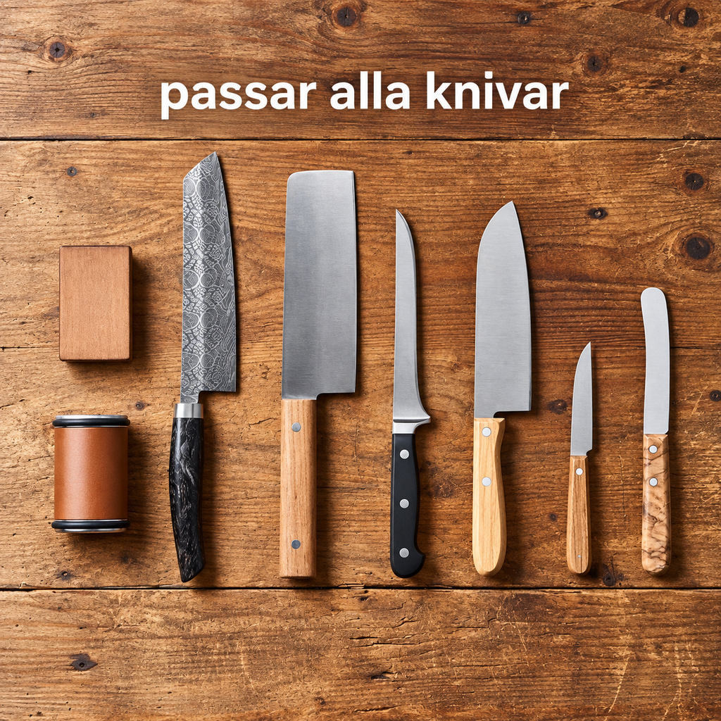 Trött på trubbiga knivar-Fenn Edge